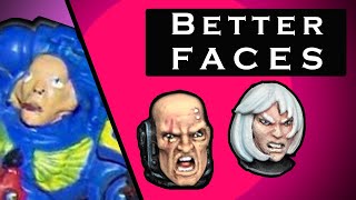 Secrets of Painting AMAZING FACES | Painting Faces for Warhammer