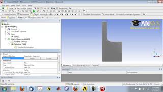 SimCafe: Stepped Shaft in ANSYS, Mesh