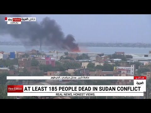 At least 185 dead in Sudan paramilitary conflict