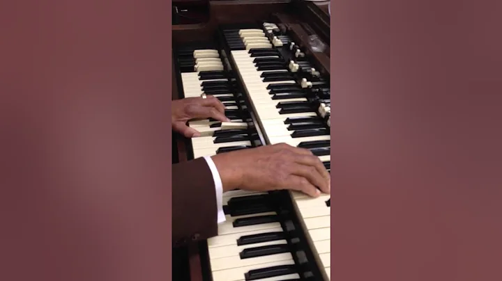 Le Maestro at work. Bishop Donnie Graves making th...