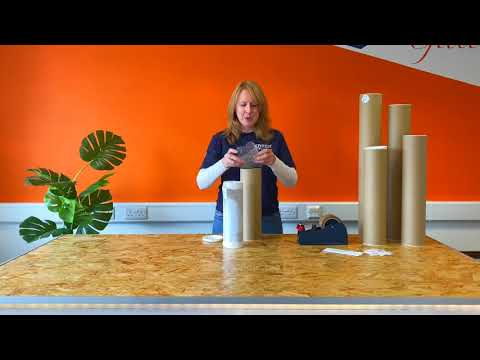 HOW TO ROLL AND TUBE A FINE ART PRINT