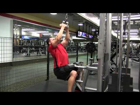Triangle Bar Lat Pull Down