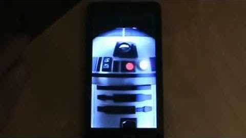 Official R2-D2 DROID 2 Boot Animation