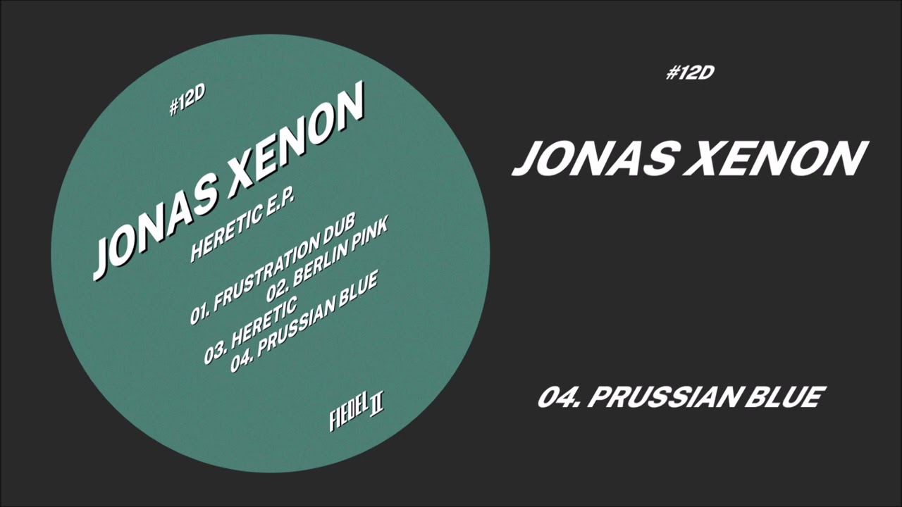 Jonas Xenon - Prussian Blue (FIEDELTWO 12)
