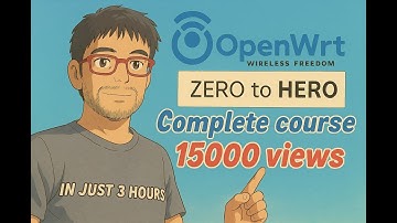 27d OpenWRT Complete Course become ZERO to HERO in just 3 Hours #education #openwrt #training