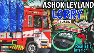 New ASHOK LEYLAND LORRY MOD For Bus Simulator Indonesia | Download Mod | New Bus Mod | #bussidmods   screenshot 3
