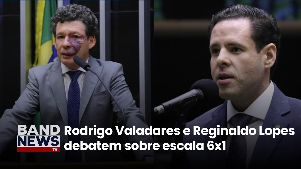 Debate entre deputados sobre a redução da jornada de trabalho na BandNews TV
