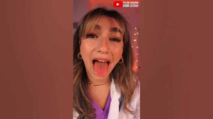 FAST ASMR CRANIAL NERVE EXAM #asmr #shorts