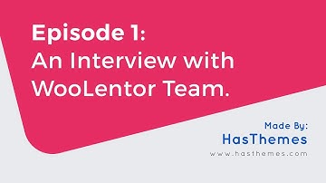 Podcast Episode: WooCommerce Page Builder - WooLentor [2019]