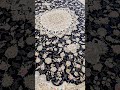 فرش 1200شانه طرح افسون سرمه ای کلکسیون نگار کد 1225008