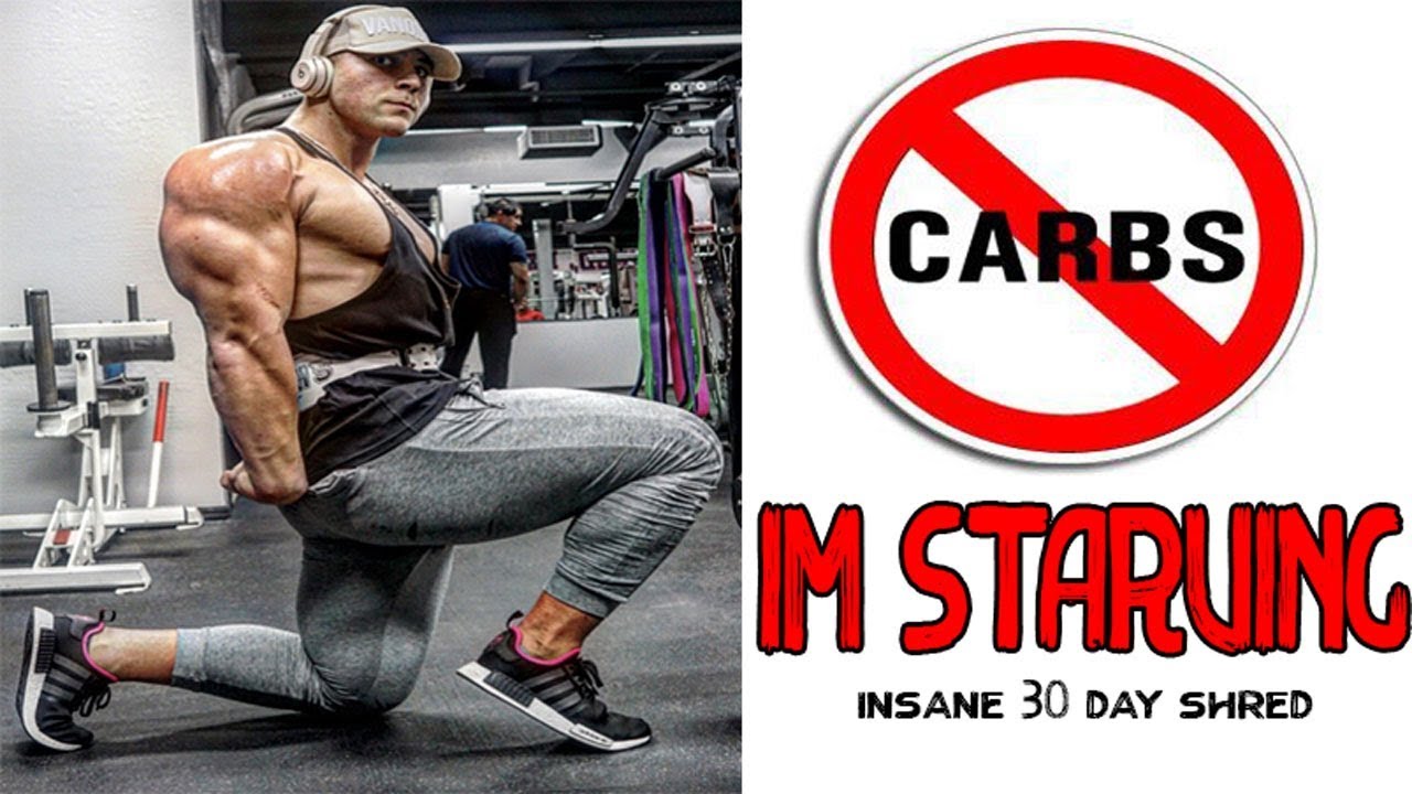 DYING in a CALORIC DEFICIT! / Shredded Leg & Shoulder Workout