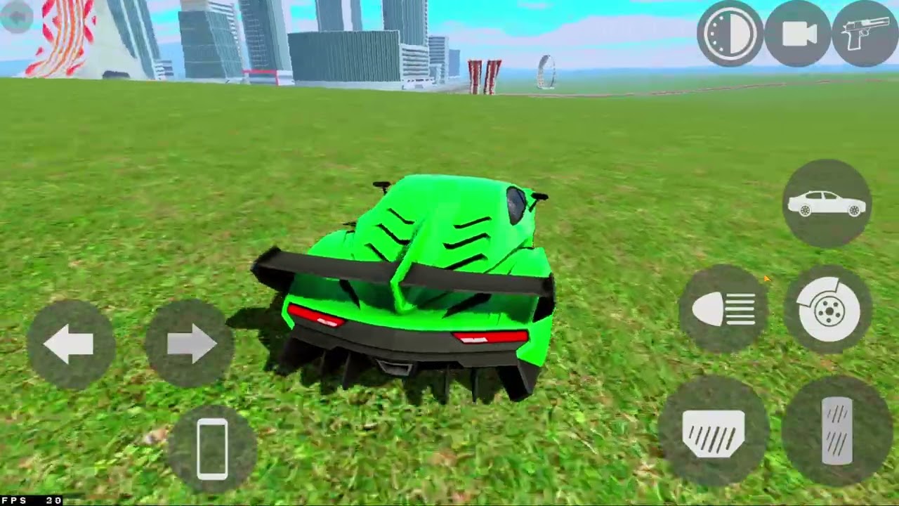 INDIAN BIKE RIDER 3D GAME | GREEN LAMBORGHINI CHEAT CODE 700 