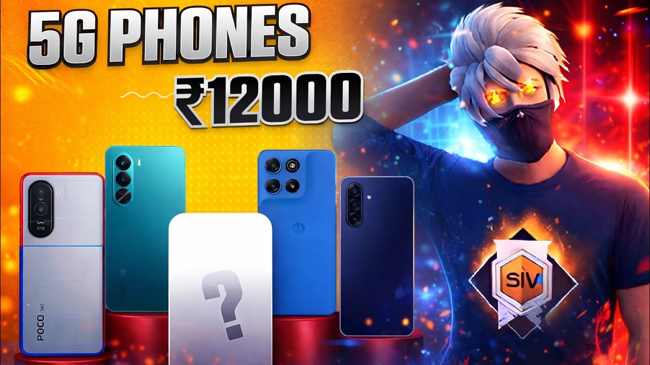 Under 12k best gaming mobile/free fire/watch till end/2026...