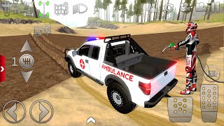AMBULANCE Dirt Suv Car driving 3d Extreme Off_Road #1 - Offroad Outlaws Best Android Ios GamePlay screenshot 5