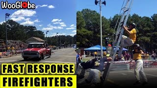 Firefighters Drill Team Racing