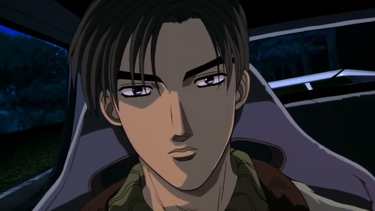 Initial D: Third Stage - AE86 vs FC3S rematch scene HD (VP9 + OPUS codec)