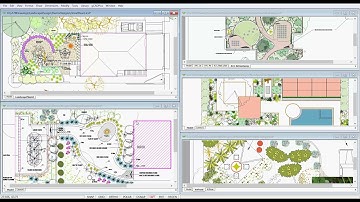 Making the transition from making hand drawn landscape plans to CAD