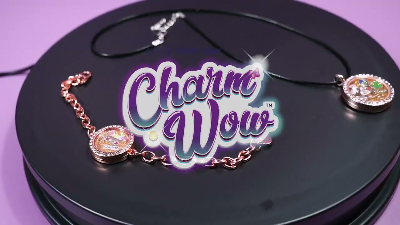 Purple Ladybug CharmWow DIY Necklace & Bracelet Making Kit for Girls - Kids Jewelry Making Kit for Girls 8-12, Birthday Gifts for Girls, Tweens, & Teens - Crafts