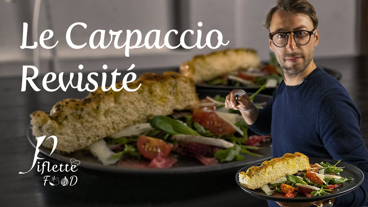 La carpaccio de bœuf