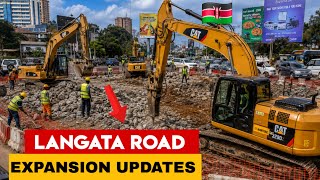 LANG’ATA ROAD IS GETTING A MAKEOVER! 🇰🇪 | Latest Construction Update