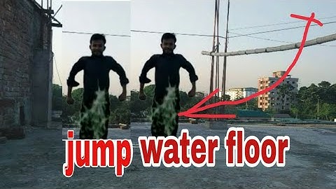 Jump in water floor effect/kinemaster tutorial video