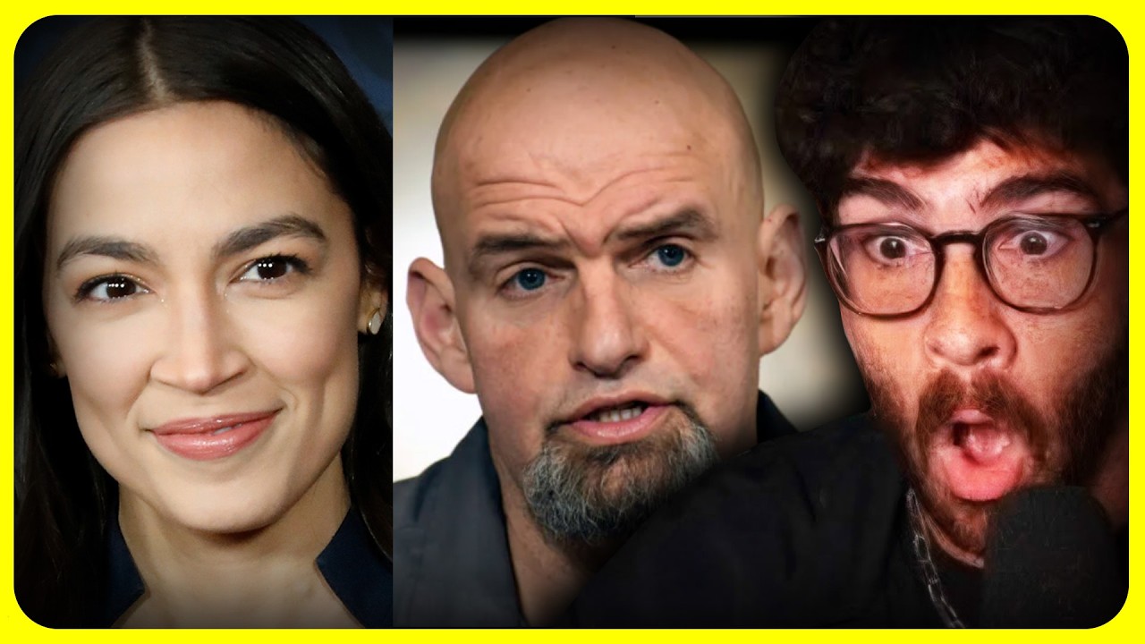 Hasan Aoc AOC DESTROYS John Fetterman | Hasan Daily - YouTube