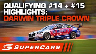 Highlights: Qualifying #14   #15 - Darwin Triple Crown | Supercars 2020