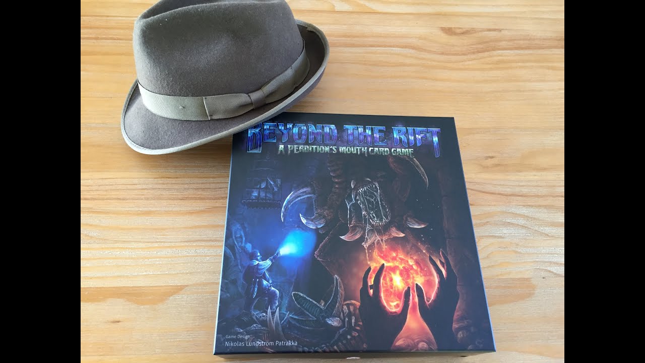 Beyond The Rift: A Perdition's Mouth Card Game Solo Tutorial Playthrough