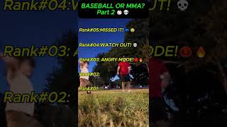 Baseball or MMA? 😂 Kids failing at baseball! Part 2 ⚾️💀#shorts #funny #fails #hilariousfails