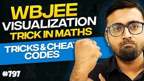🤯WBJEE visualization trick in maths💯🔥| Tricks & Cheat Codes #797 #wbjee2024 #tukkatricks #arsquad