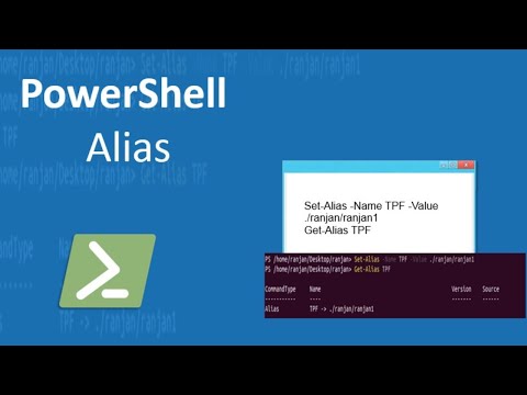 Creare Alias su Powershell Windows10 Pro