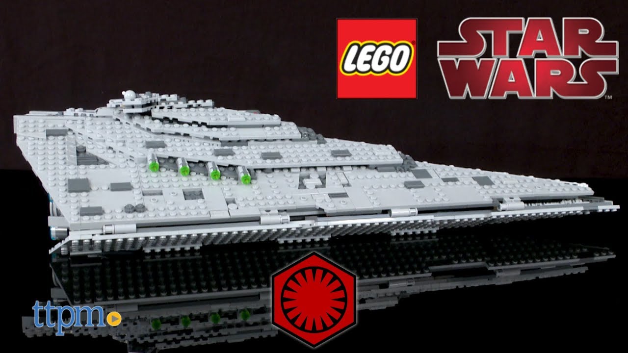 LEGO Star Wars: The Last Jedi First Order Star Destroyer From LEGO