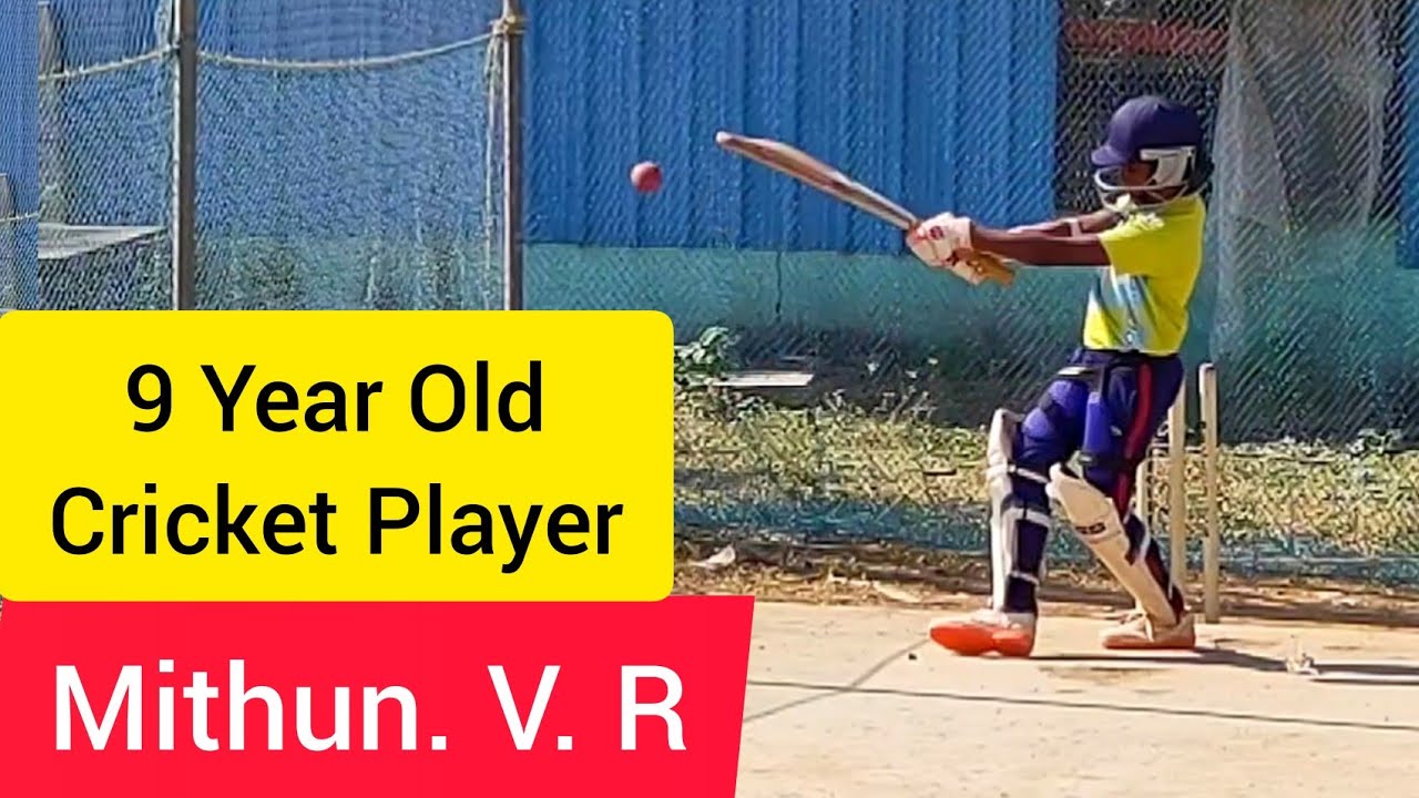 2  Minutes of Net Session | 9 Year Old Cricketer |  Wisdom Vibes Cricket