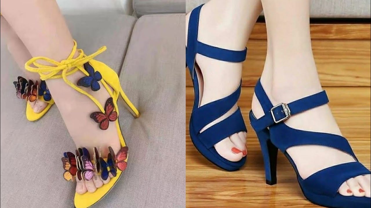 Модные модели сандалий на высоком каблуке 2026 года | Гламурные и стильные туфли для вечеринок