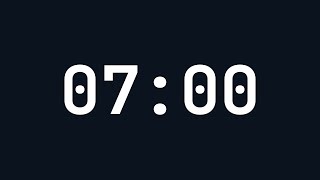 7 Minutes Countdown Timer | Gentle Alarm & Visual Effect | Timer for Workouts, Reminders, Tasks screenshot 4