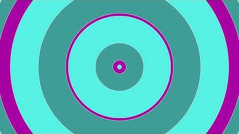 Multi Color Circle Animated Background | Motion Graphics Video