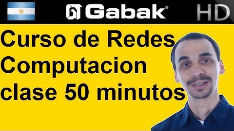 Curso de redes Introducción a redes de computadoras - Clases de 1 hora