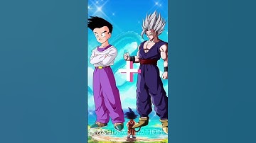 Dragonball characters in Random fusion Mode 😈❤️ #shorts #viral