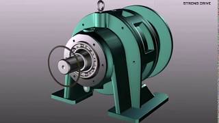 Celebrity Cycloidal Pinwheel Gear Reducer Disassembly Diagram - SDT Profile