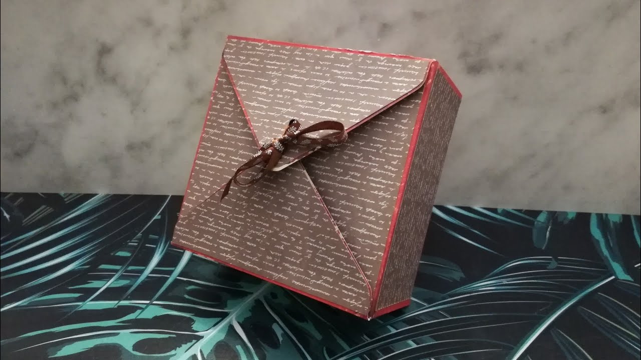 Tutorial Box mit dem Envelope punch board YouTube