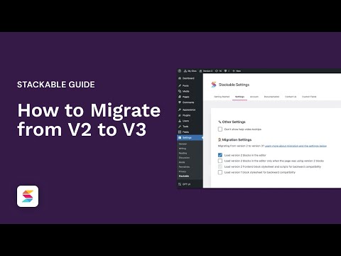 How to Migrate from V2 to V3