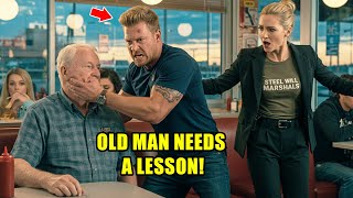 Three Bullies Slapped Elderly Veteran at Diner — Unaware His Daughter Led U.S. Marshals