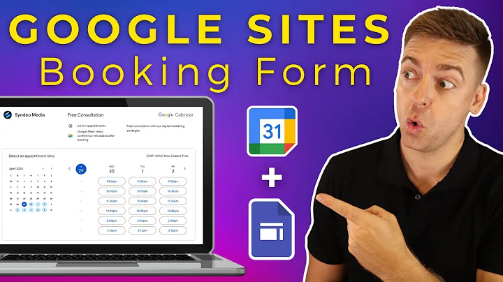 Add Google Calendar Booking Form to Google Sites (Plus Capture Payments)