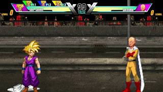 Teen Gohan vs Saitama | Hidden Saiyan Rage vs One Punch Hero | Jump Force MUGEN V6 screenshot 5