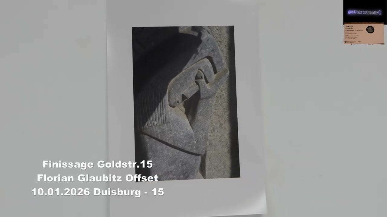 Finissage Goldstr 15 Florian Glaubitz Offset 10.01.2026 Duisburg - 15