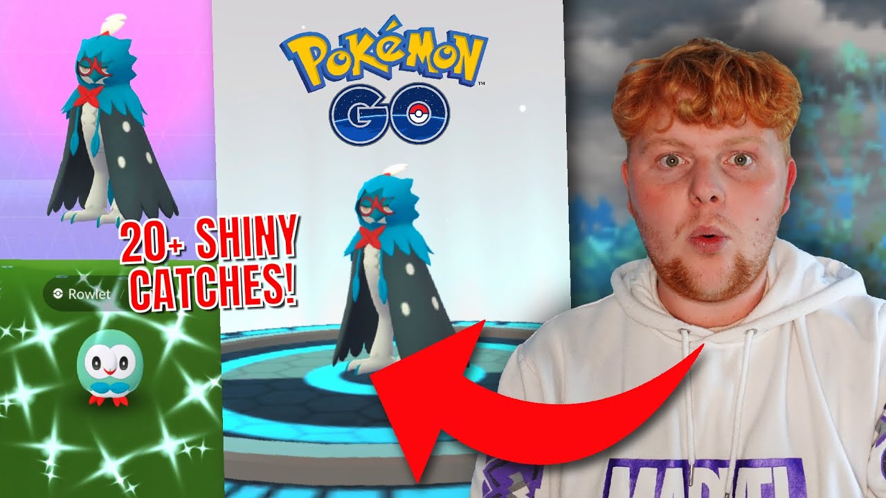 Shiny Rowlwt 2 SHUNDO Rowlet Checks! 20+ SHINY Rowlet catches during Rowlet ...