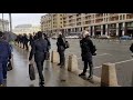 Центр Москвы в день рождения президента