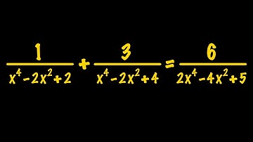 Solving a Nice Rational Equation with Quartic Polynomials | Interesting Algebra Question
