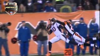 Emmanuel Sanders Spectacular One-Handed Grab (Bengals vs Broncos 2014)
