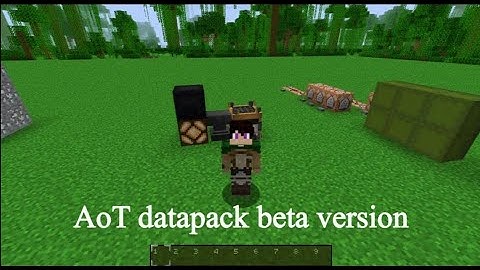 Attack on Titan Minecraft datapack 1.2 [Read Description]